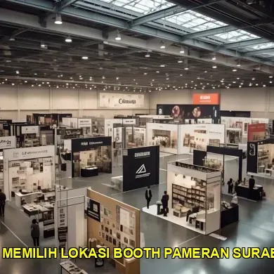 7 Tips Memilih Lokasi Booth Pameran di Balai Kota Surabaya